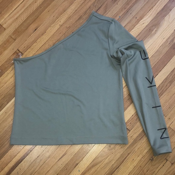 Nike Tops - Nike Sportswear One Shoulder Top Size XL